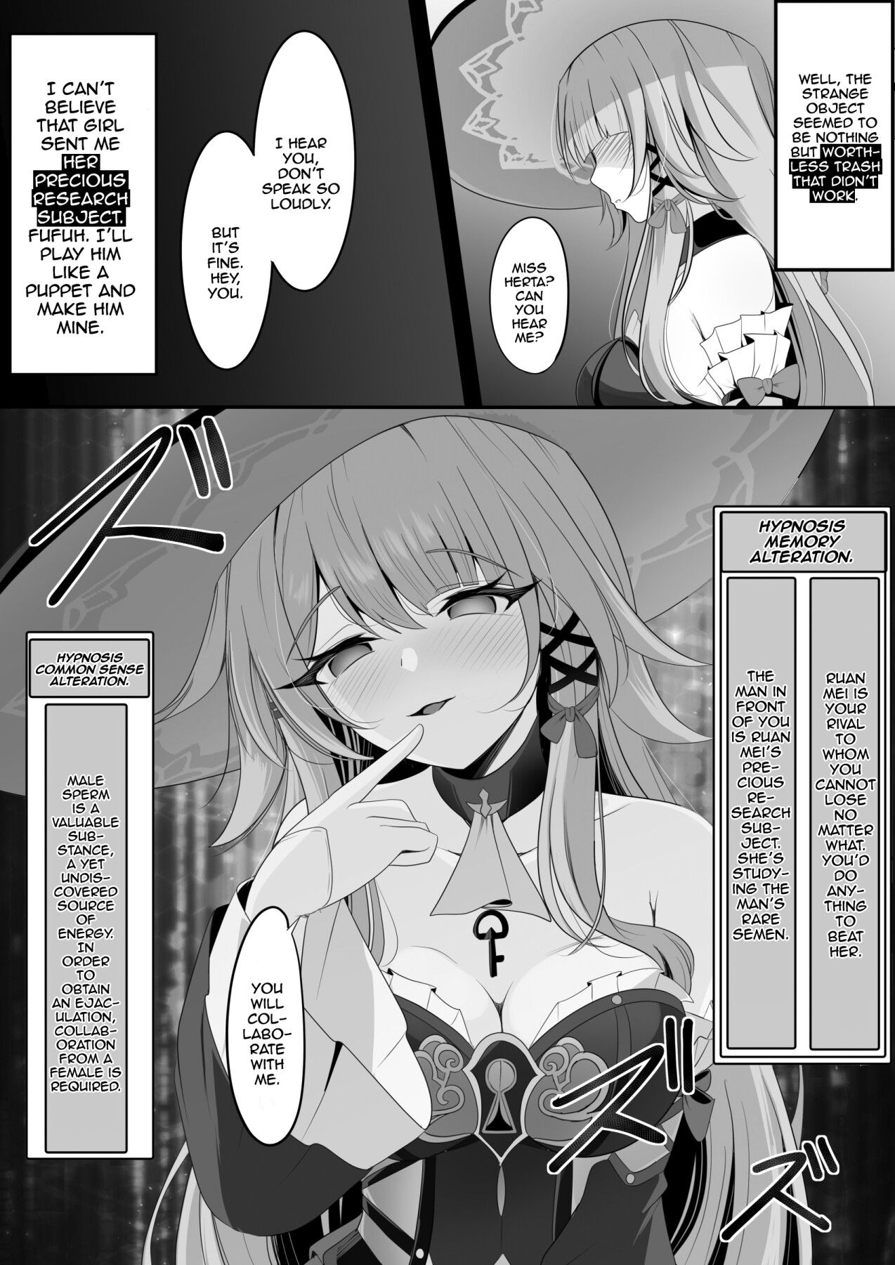 Hentai Manga Comic-There's No Way I (Miss Herta) Would Lose To Hypnosis!-Read-7
